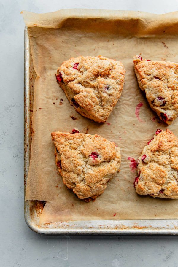 Cranberry Orange Scones