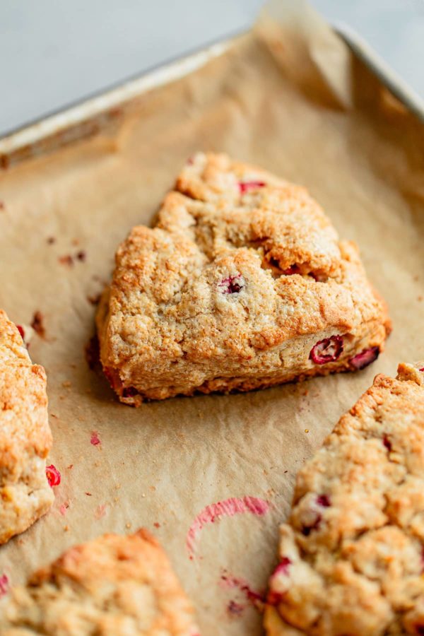 Cranberry Orange Scones