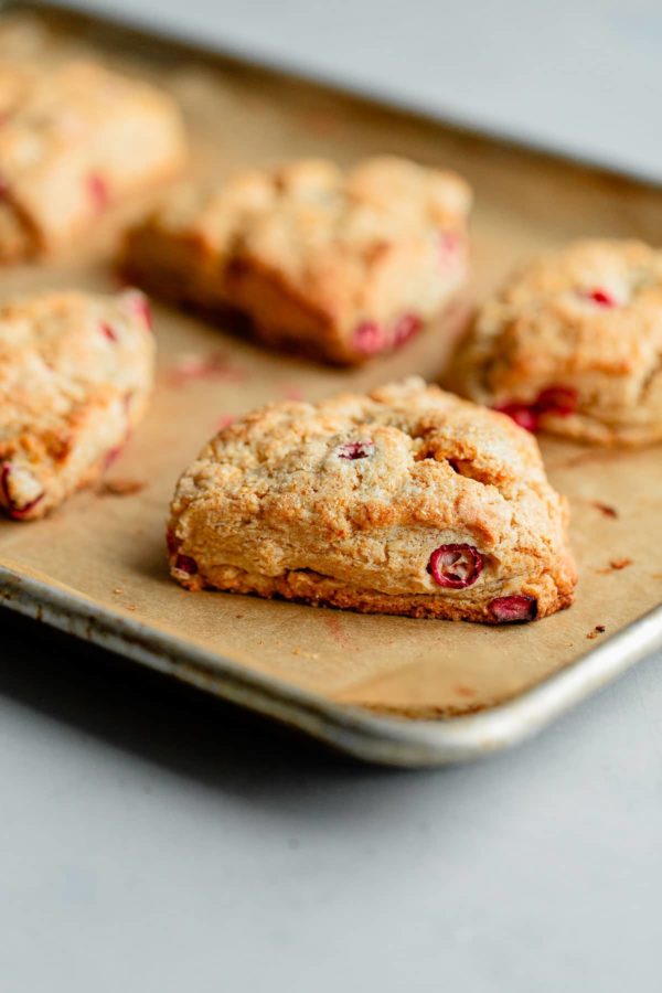 Cranberry Orange Scones