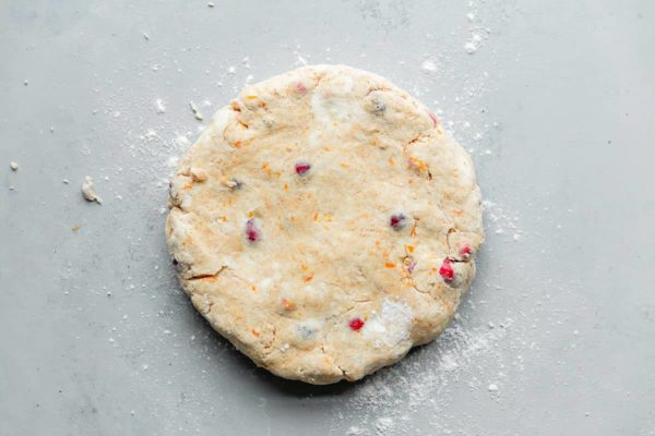 How to Make Cranberry Orange Scones