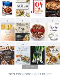 2019 Cookbook Gift Guide