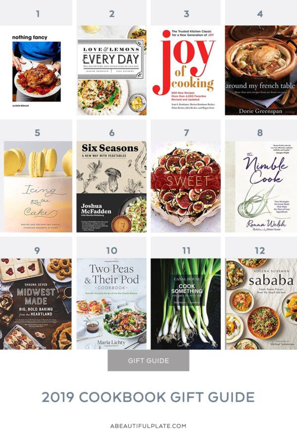 2019 Cookbook Gift Guide