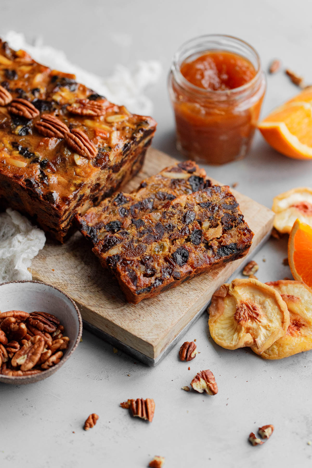Healthy Fruit Cake Tray Bake with Nuts  Everyday Healthy Recipes