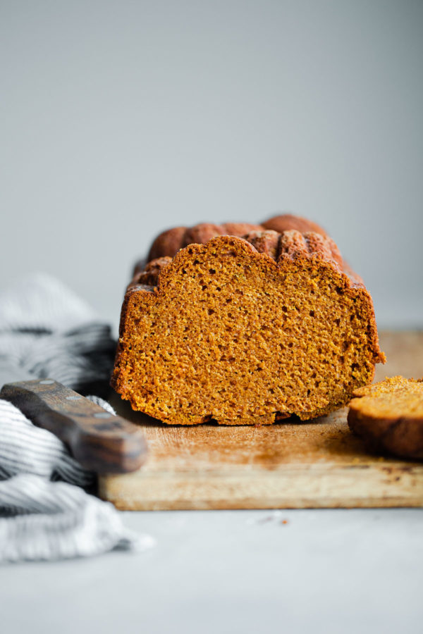 Sliced Pumpkin Bread