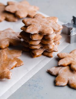 Stacked Lebkuchen Cookies