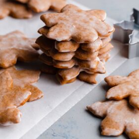 Stacked Lebkuchen Cookies