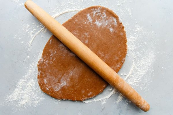 Rolled out Lebkuchen Cookie Dough