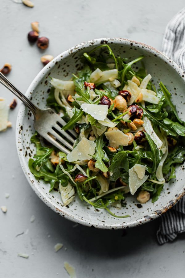 Shaved Fennel and Arugula Salad