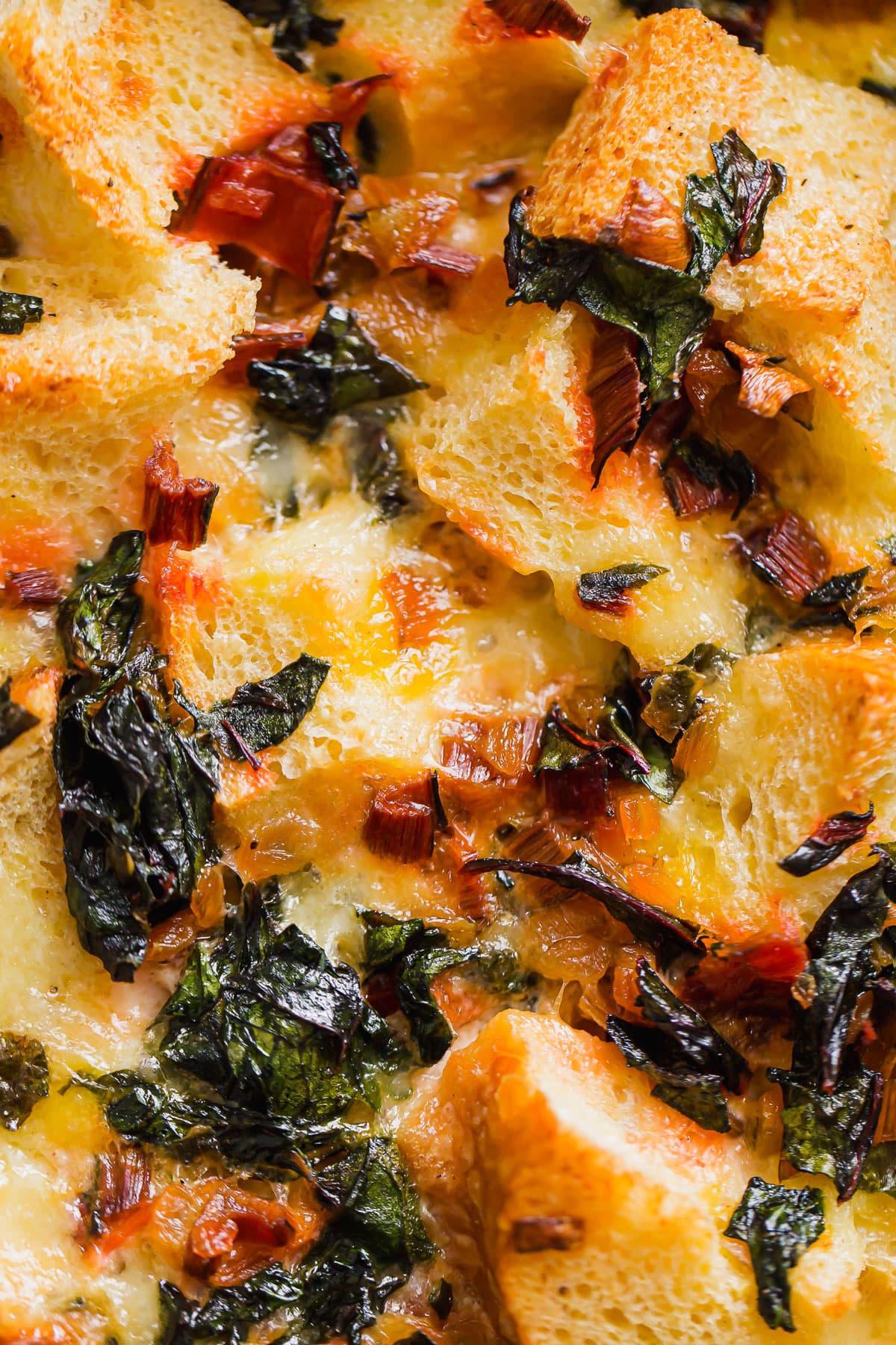 Vegetarian Breakfast Strata (Overnight Strata Recipe) A Beautiful Plate