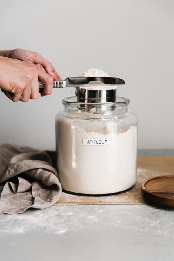 Flour in a Container