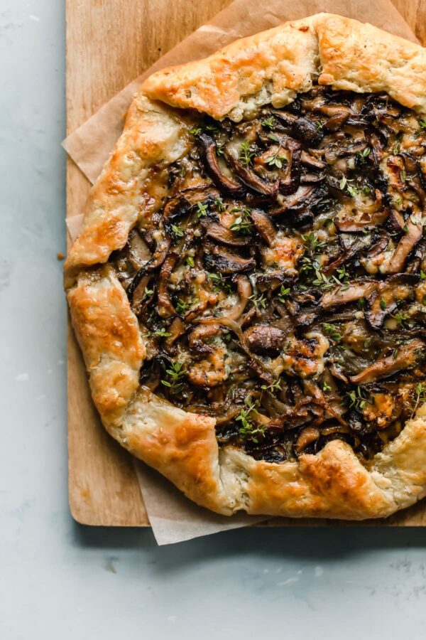 Baked Mushroom Galette