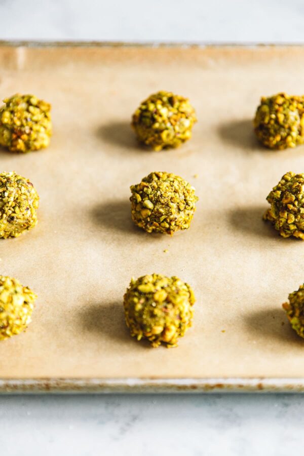 Rolled Thumbprint Cookies with Nuts