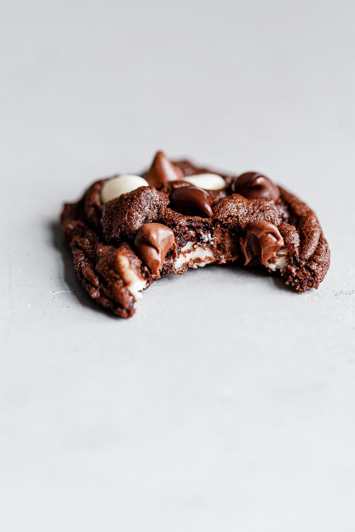 Triple Chocolate Cookies (Chewy Chocolate Cookie Recipe) A Beautiful