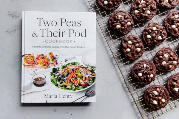 Two Pea and Their Pod Cookbook with Chocolate Chip Cookies