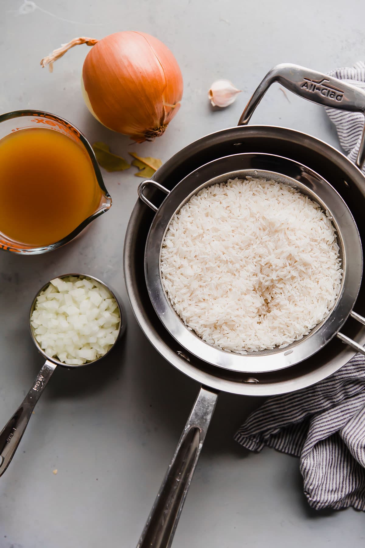 Basmati Rice Pilaf (How to Cook Basmati Rice) - A Beautiful Plate