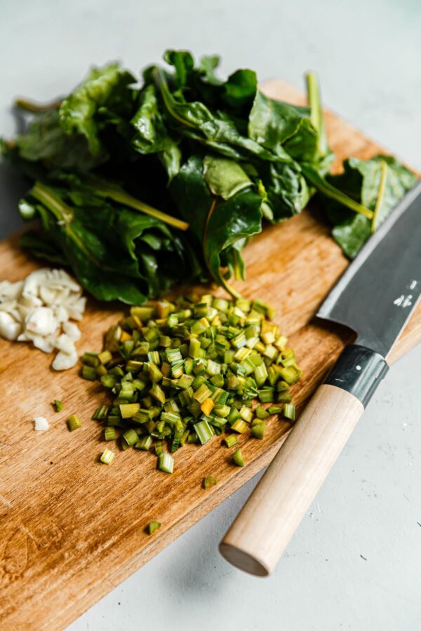 Sliced Beet Greens