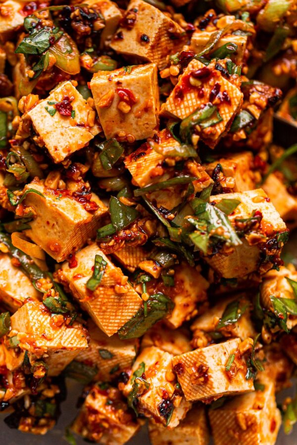 Spicy No Cook Tofu 