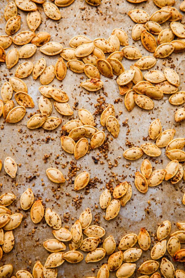 Roasted Pumpkin Seeds with Za'atar