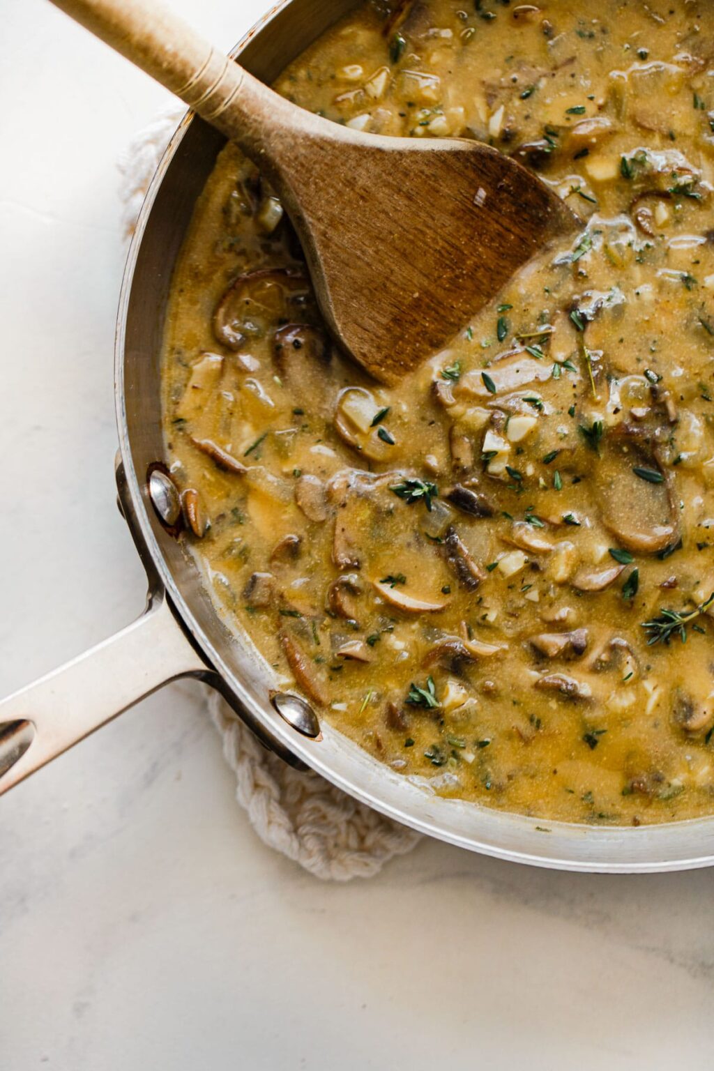 Easy Vegan Mushroom Gravy A Beautiful Plate