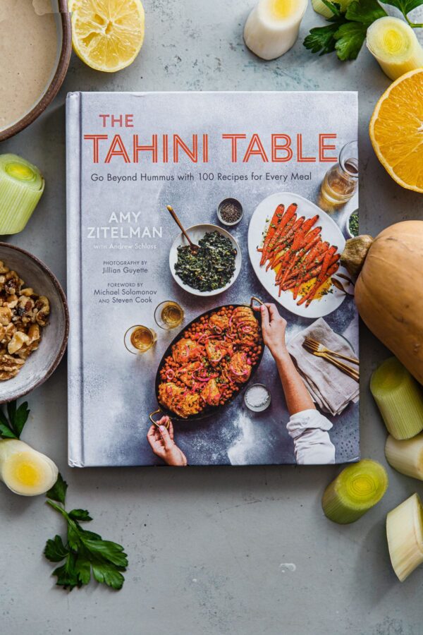 The Tahini Table Cookbook with Recipe Ingredients