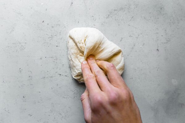 Shaping Pizza Dough into Rounds