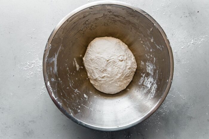 Sourdough Pizza Dough Before Proofing