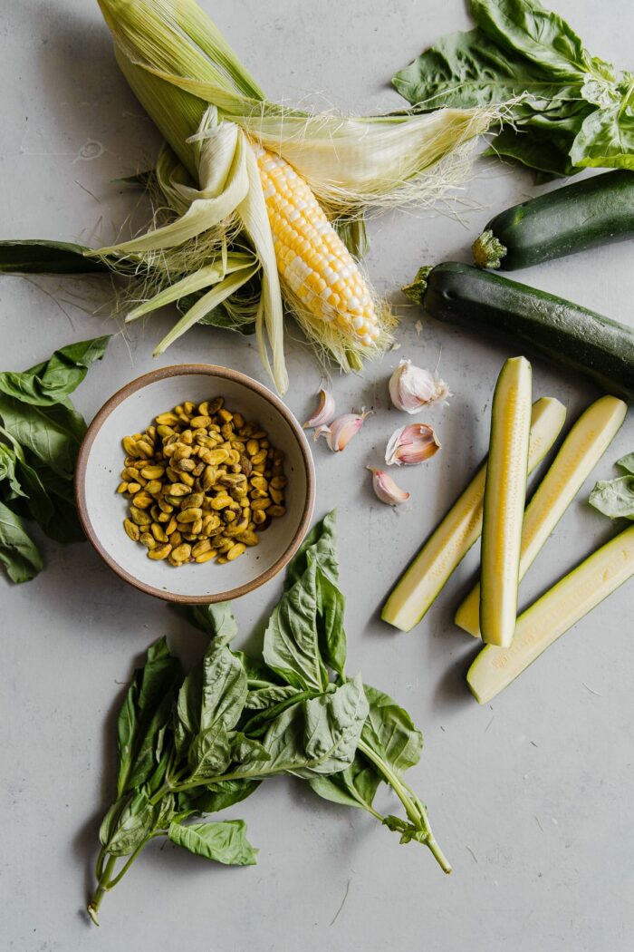 Pistachio Pesto Pasta Ingredients