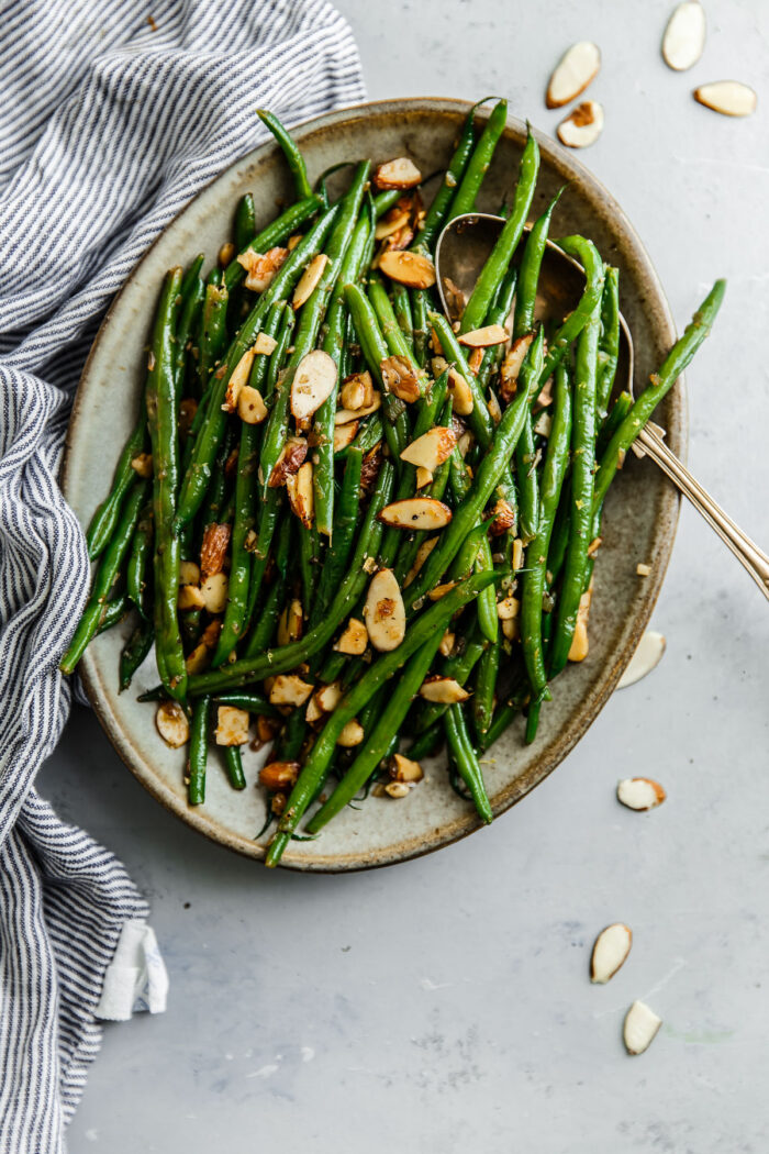 Green Beans Almondine 