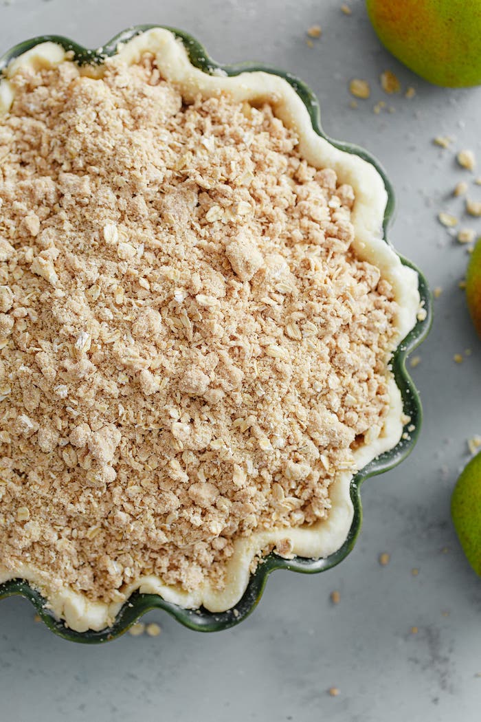 Streusel Topping on Pie