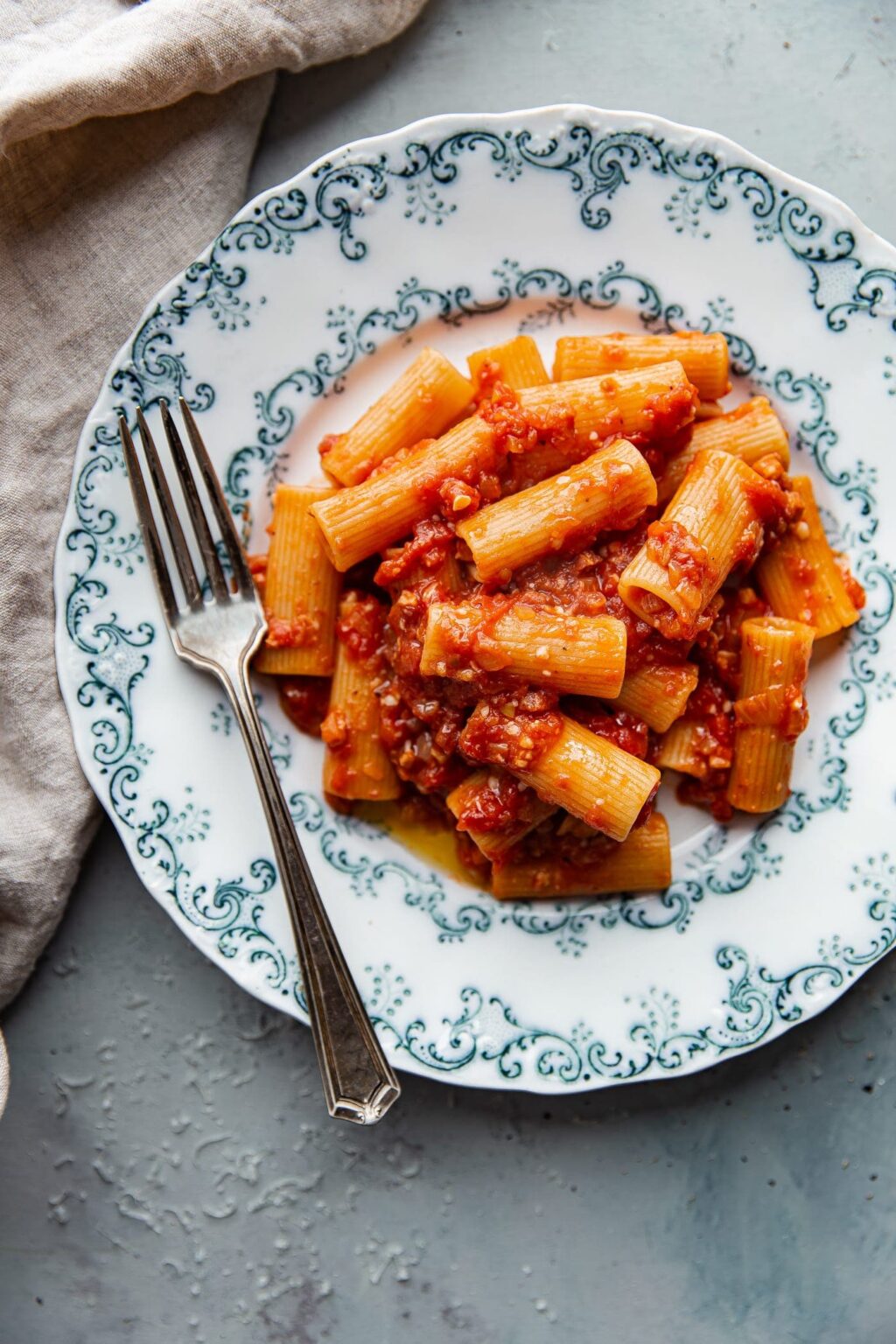 Pasta Amatriciana A Beautiful Plate