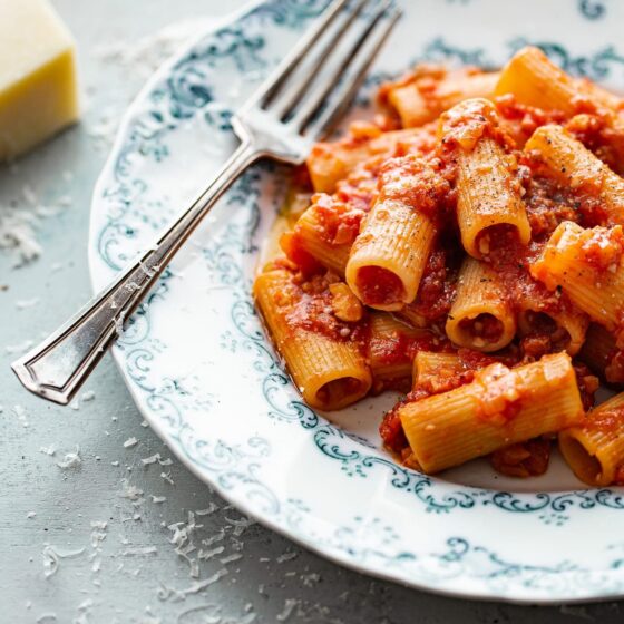Pasta Amatriciana A Beautiful Plate