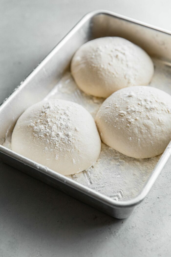 Proofed Pizza Dough Balls