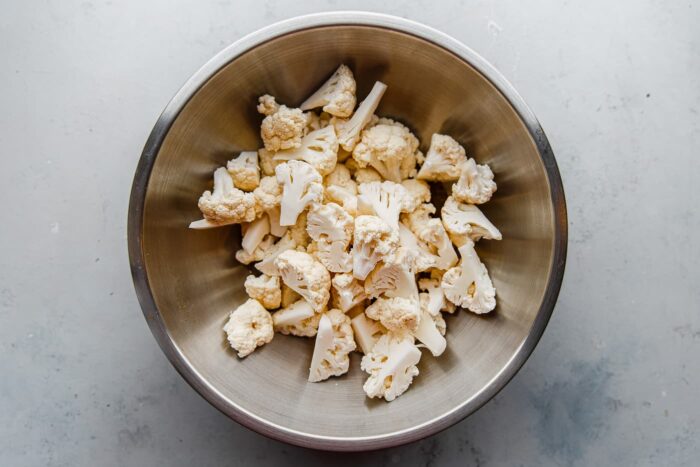 Cauliflower Florets in Bowl