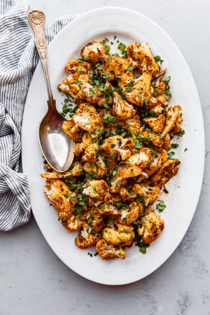 Spiced Roasted Cauliflower