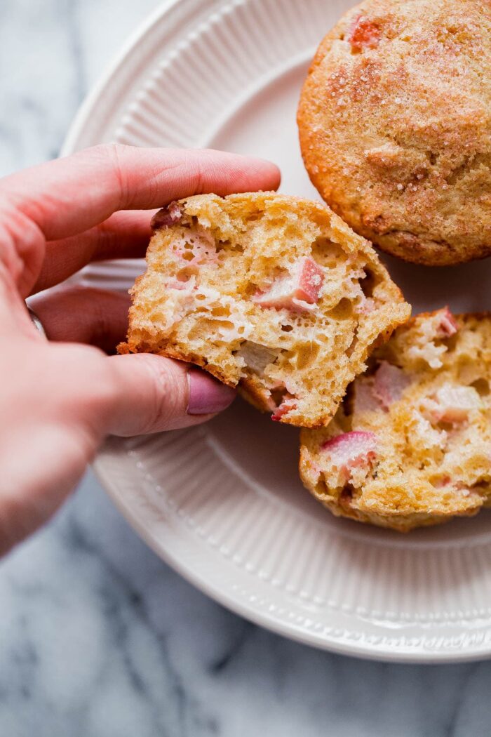 Rhubarb Muffins