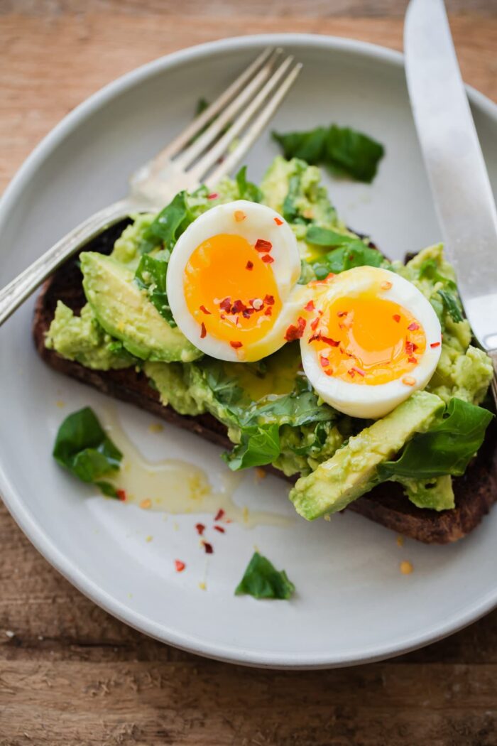 Avocado Toast with Soft Boiled Eggs