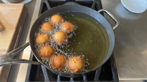 How to Fry Ricotta Donut Holes