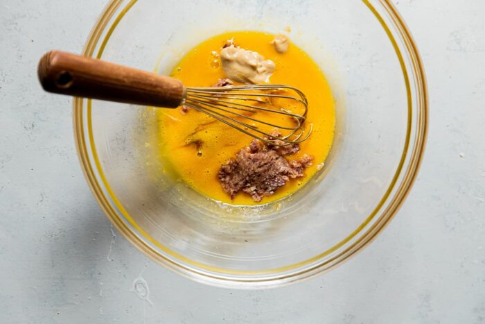 Yolk Mixture for Caesar Dressing