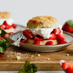 Homemade Strawberry Shortcake