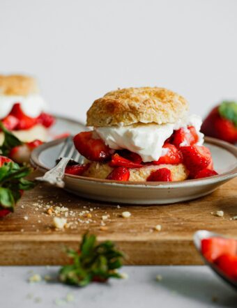 Homemade Strawberry Shortcake