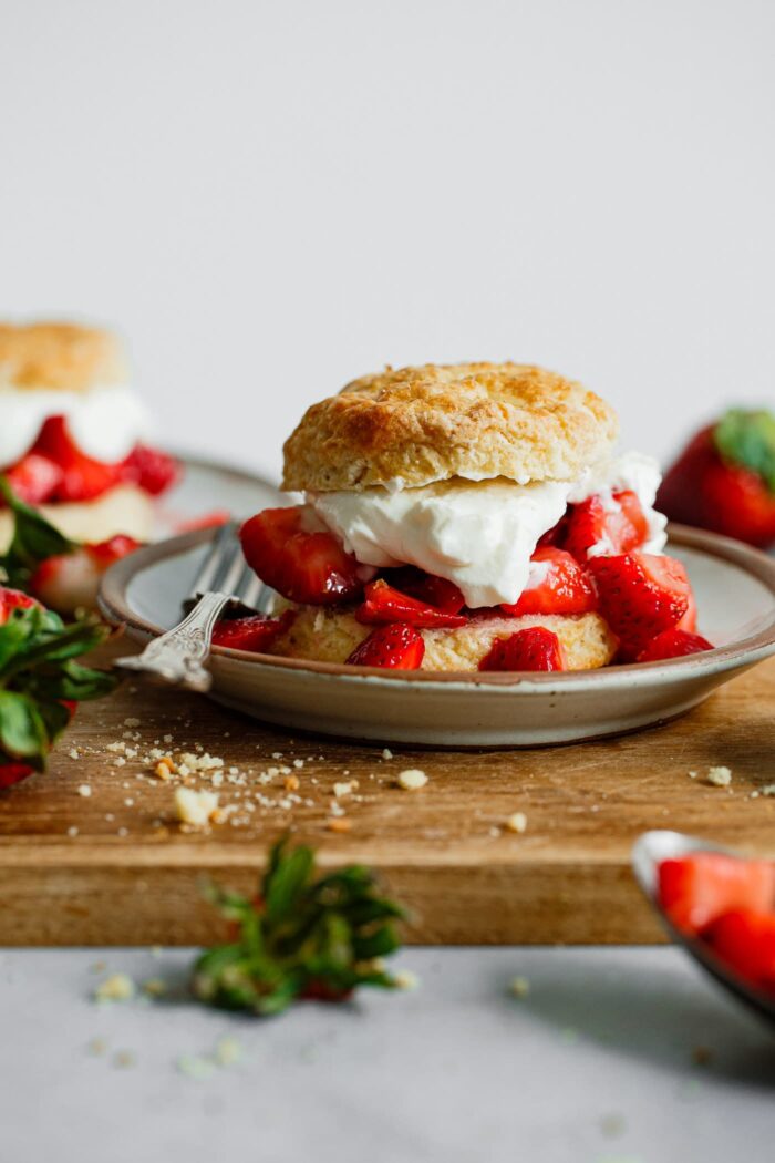 Homemade Strawberry Shortcake