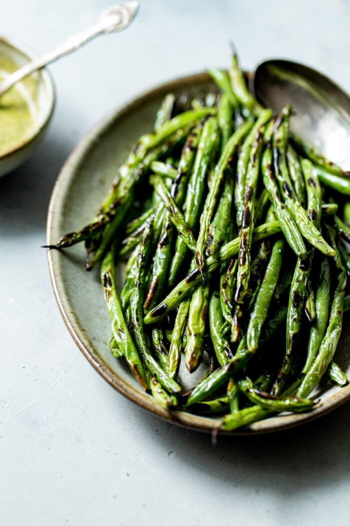 Charred Green Beans