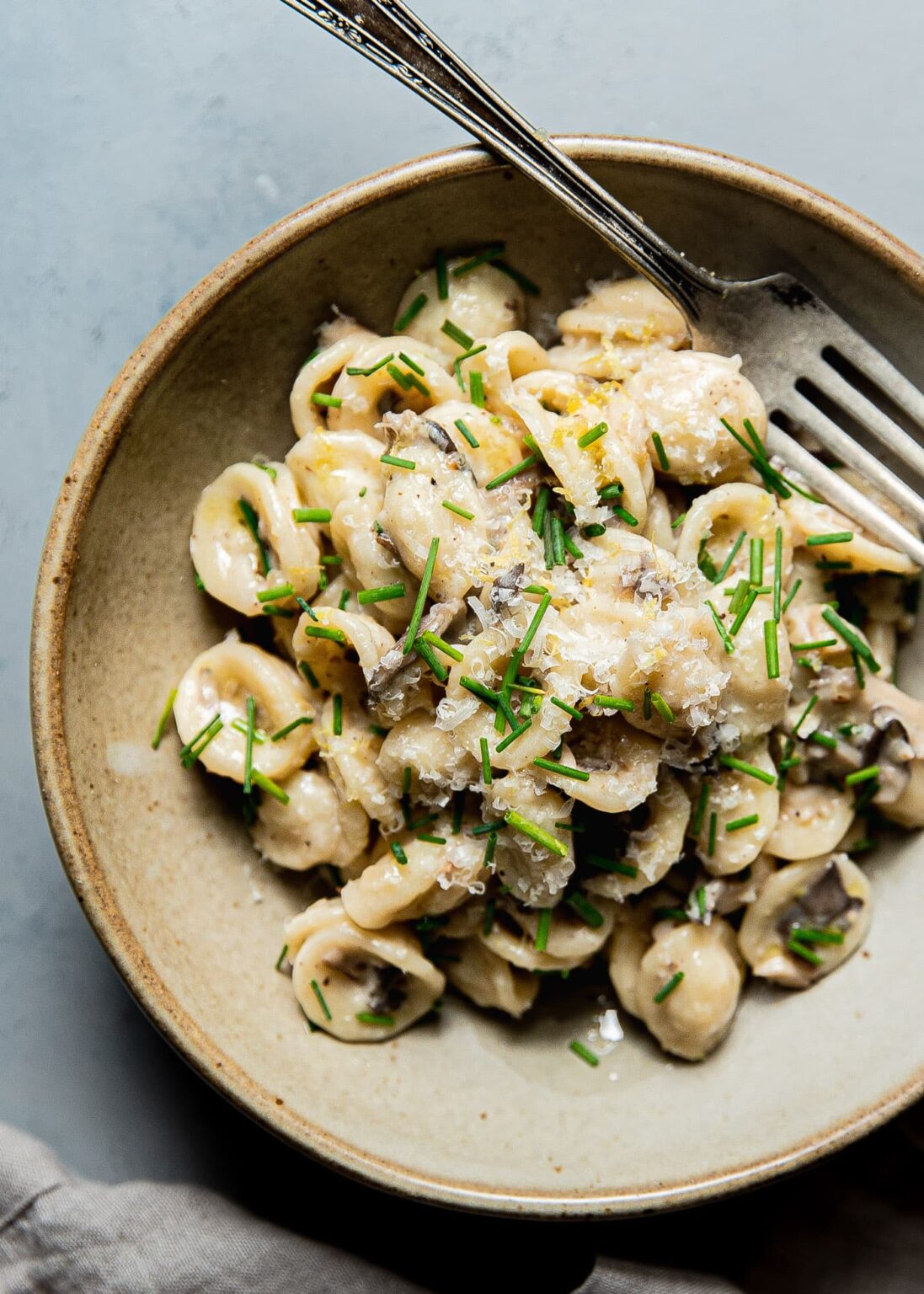 Creamy Mushroom Pasta A Beautiful Plate