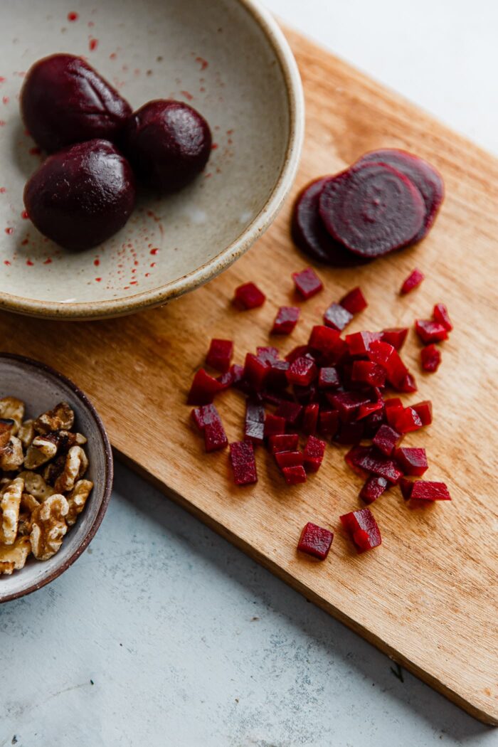Finely Diced Cooked Beet