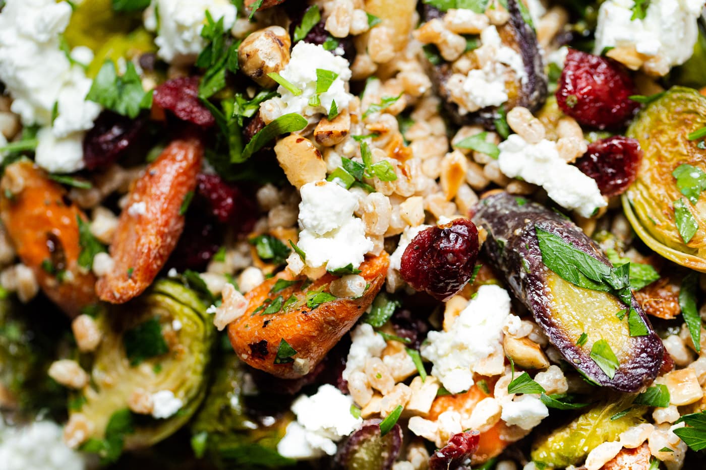 Fall Farro Salad A Beautiful Plate