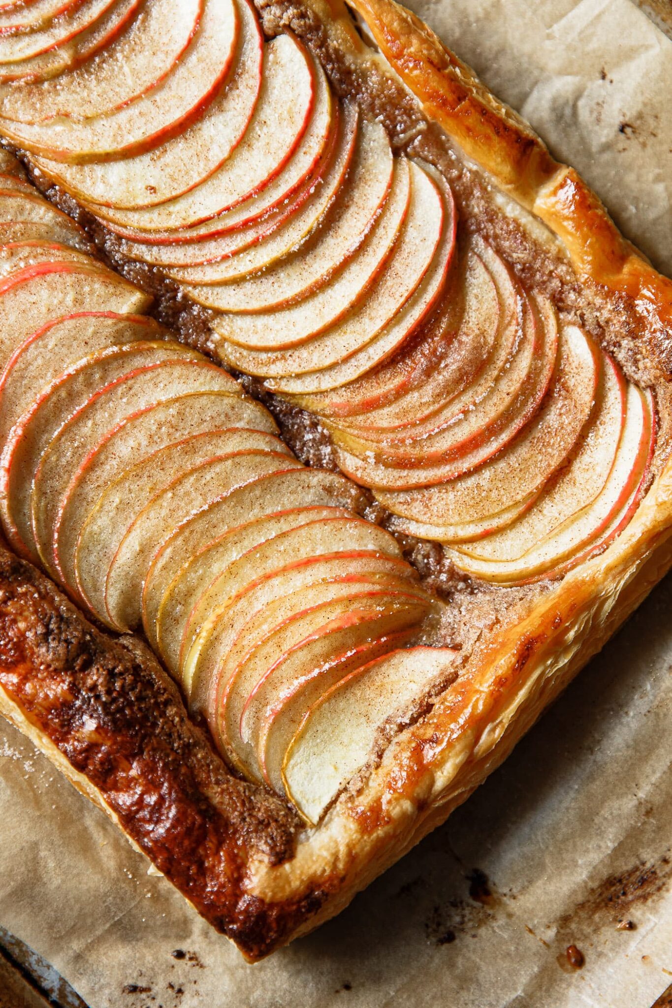 Puff Pastry Apple Tart - A Beautiful Plate