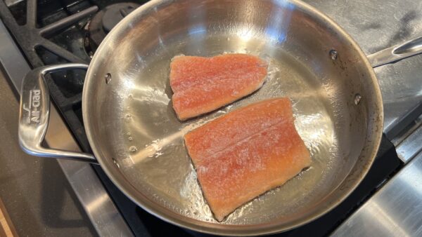 How to Pan Sear Trout
