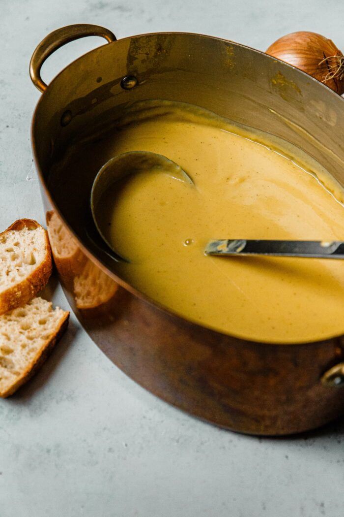 How to Make Roasted Acorn Squash Sweet Potato Soup