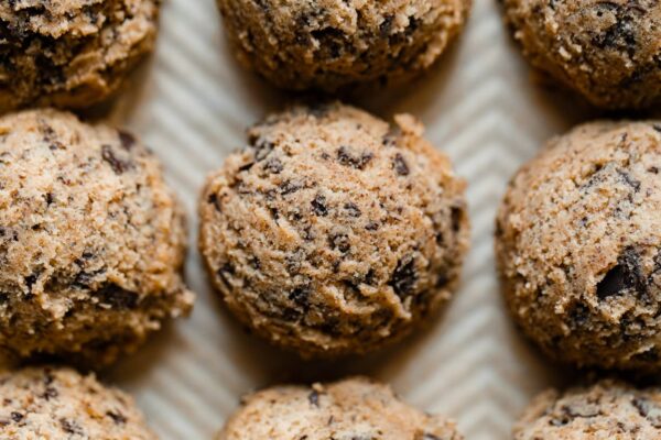 Frozen Cookie Dough Scoops