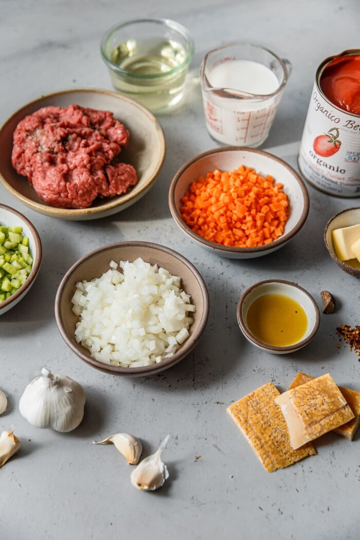 Marcella Hazan Bolognese Sauce Ingredients